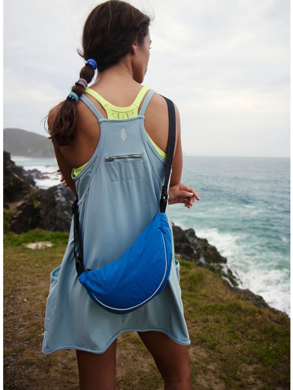 Free People FP Movement - Sporty Crossbody in Mint Green - Picture 9 of 10